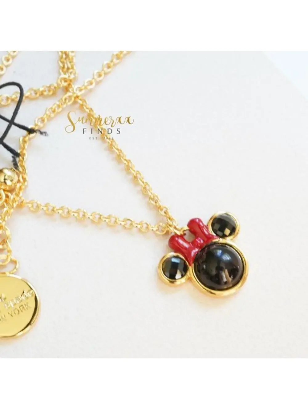 Kate Spade Disney Minnie Mini Pendant Necklace